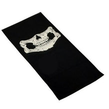 Bicycle Ski Skull Half Face Mask Ghost Scarf Multi Use Neck Warmer Game Outdoor Paintball Motorcycle Cycling Beanies CF