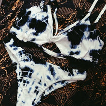 Bikini Sets Bra Thong Beach New Candy Color Printing Beachwera Swimming Suits Bathing Biquini N214 CF