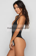 Bodysuit Womens Swimsuit Bandeau One Piece Swimsuit black bandage monokini Vintage Bathing Suits LT08 CF