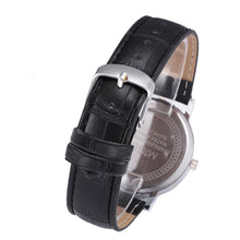 Analog Quartz Watch Men Luxury Military Business Relogio Masculino Faux Leather Analog Watches Clock CF
