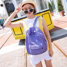 Backpack Women Rucksack Nylon Hollow Mesh Backpacks Travel Backpacks Casual School Bag Solid Color CF