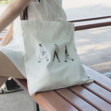 Canvas Women Bag Creative printing Shoulder Bag Casual Tote Handbag Totes Shopper Travel Beach Bags Bolsas CF