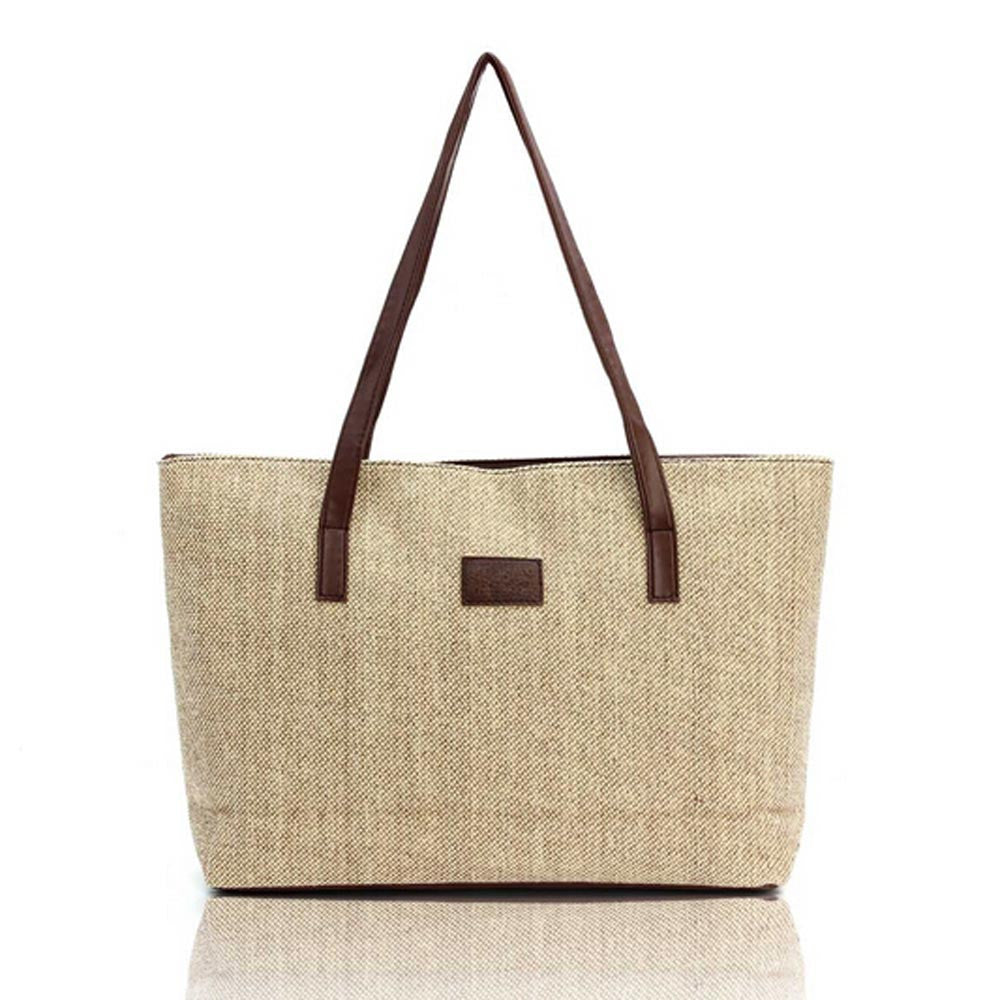 Canvas Women Handbag Casual Tote Shoulder Bags Portable Bag Large Capacity Shopping Totes Style Bolsos CF