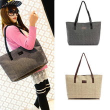 Canvas Women Handbag Casual Tote Shoulder Bags Portable Bag Large Capacity Shopping Totes Style Bolsos CF