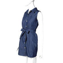 Casual Women's Dress Super Quality Sexy Romper Sleeveless Denim Dresses Bodysuit Dress Elegent Outwear Plus Size CF