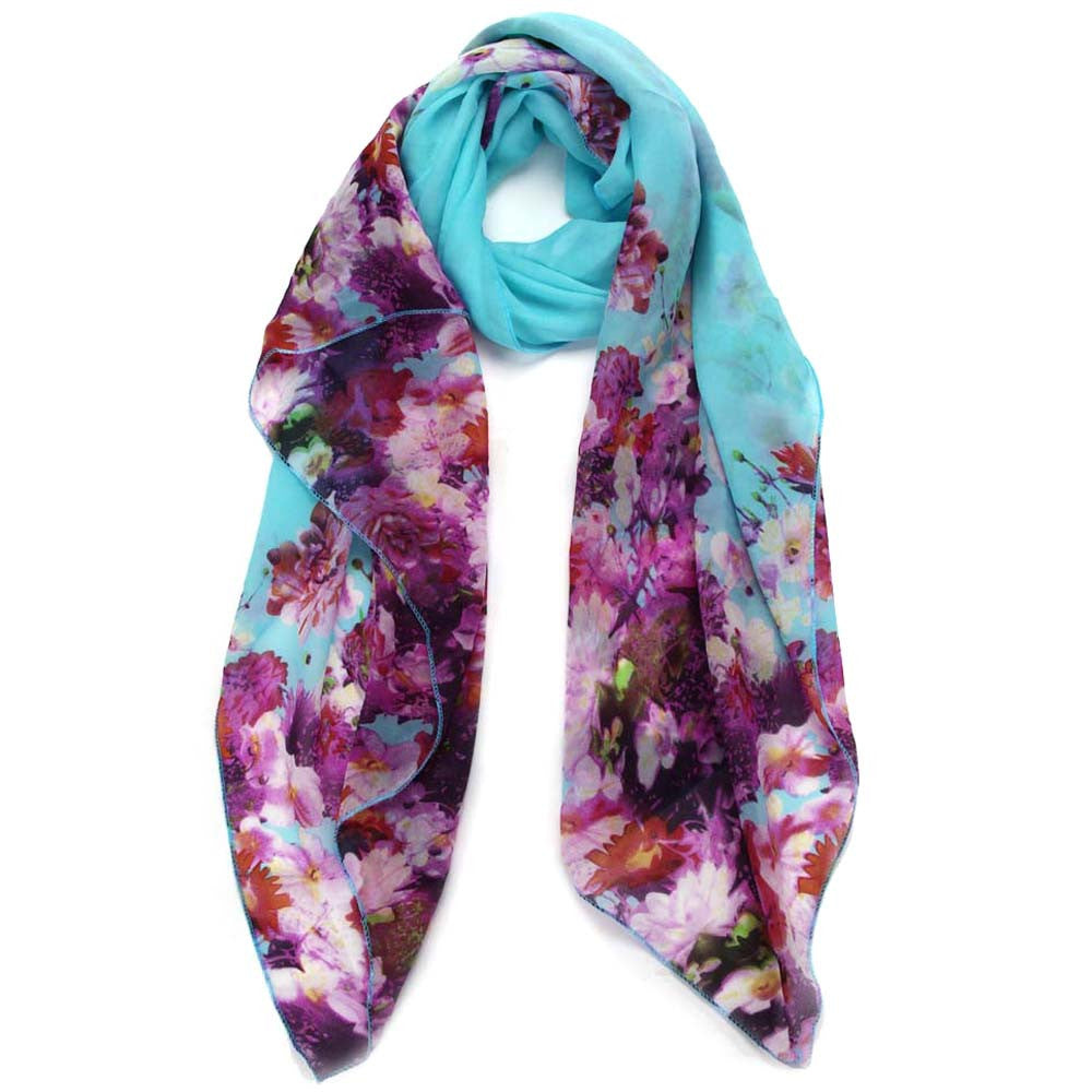 Chiffon Women Scarf Shawl Wrap Stole Warm Women's Clothes Accessries Scarf Scarves CF