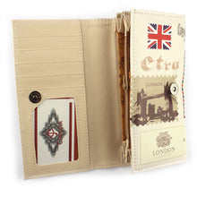 England Style Purses Women Wallet Love London British Flag Pattern Long Purse Clutch Wallet Bag Card Holder CF