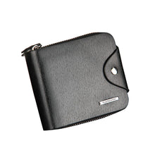 Famous Mens Wallet PU Leather ID Card Holder Billfold Zipper Purse Wallets Clutch Bolsos CF