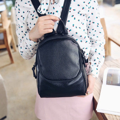 Backpack School Bags For Teenagers Boys girls Korean style Black students Travel Shoulder Top Handle Bag bolsa CF