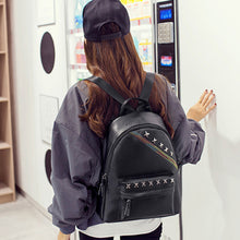 Backpack Women School Bags For Teenagers Girls Travel Satchel PU Leather Rucksack Laptop Bag bolsa feminina CF