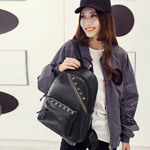 Backpack Women School Bags For Teenagers Girls Travel Satchel PU Leather Rucksack Laptop Bag bolsa feminina CF