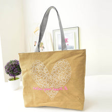 Bags Handbags Women Famous s Cute Heart Printing Canvas Shoulder Bag Casual Handbag bolsos femenina CF