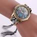 Bracelet Women Watch Ladies Dress Clock Braided Band Rhinestone Quartz Wristwatch Relogio Feminino CF