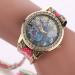Bracelet Women Watch Ladies Dress Clock Braided Band Rhinestone Quartz Wristwatch Relogio Feminino CF