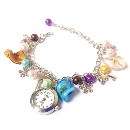 Daisies Flower Women Watch Bracelet Relogio Feminino Rose Gold Girl Dress Clocks Gift CF