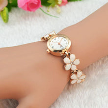 Daisies Flower Women Watch Bracelet Relogio Feminino Rose Gold Girl Dress Clocks Gift CF