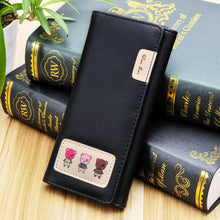 Designer Long Walet Women Wallets Hasp Clutch Bag Bear Pattern Ladies Women's Purse Carteras Cuzdan CF