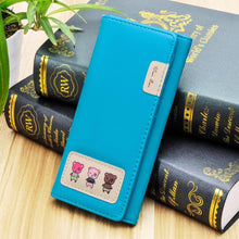 Designer Long Walet Women Wallets Hasp Clutch Bag Bear Pattern Ladies Women's Purse Carteras Cuzdan CF