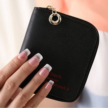 Lady Women's Purse Wallets with Zipper Mini Purse Leather Wallet Credit Card Holder Bags Purse carteras CF