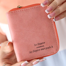 Lady Women's Purse Wallets with Zipper Mini Purse Leather Wallet Credit Card Holder Bags Purse carteras CF