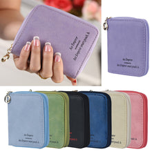 Lady Women's Purse Wallets with Zipper Mini Purse Leather Wallet Credit Card Holder Bags Purse carteras CF