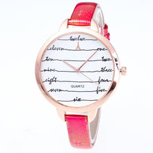 Luxury Women Watch Elegant Dress Clock PU Leather Band Rhinestone Analog Quartz Watch Relogio Feminino CF