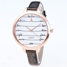 Luxury Women Watch Elegant Dress Clock PU Leather Band Rhinestone Analog Quartz Watch Relogio Feminino CF