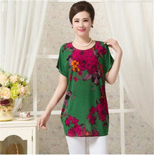 Fashion Women T shirts Polka Dot Print T-shirt Top Short Sleeve XL-4XL Female Plus Size tops 71036 SM6