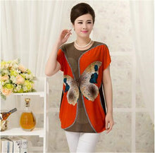 Fashion Women T shirts Polka Dot Print T-shirt Top Short Sleeve XL-4XL Female Plus Size tops 71036 SM6