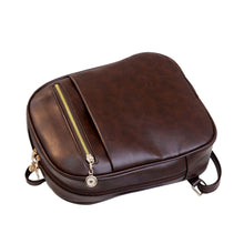 leather Backpacks Women Travel School Bag Mochila Feminina Bag candy color backpacks CF