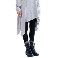 Dress Women Loose Long Sleeves Irregular Dresses Warm Soft Antumn Vestido Casual Women Clothes CF