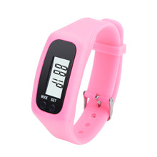 Digital LCD Watch Women Men Pedometer Run Step Walking Distance Sport Montre Calorie Counter Watch Hour CF