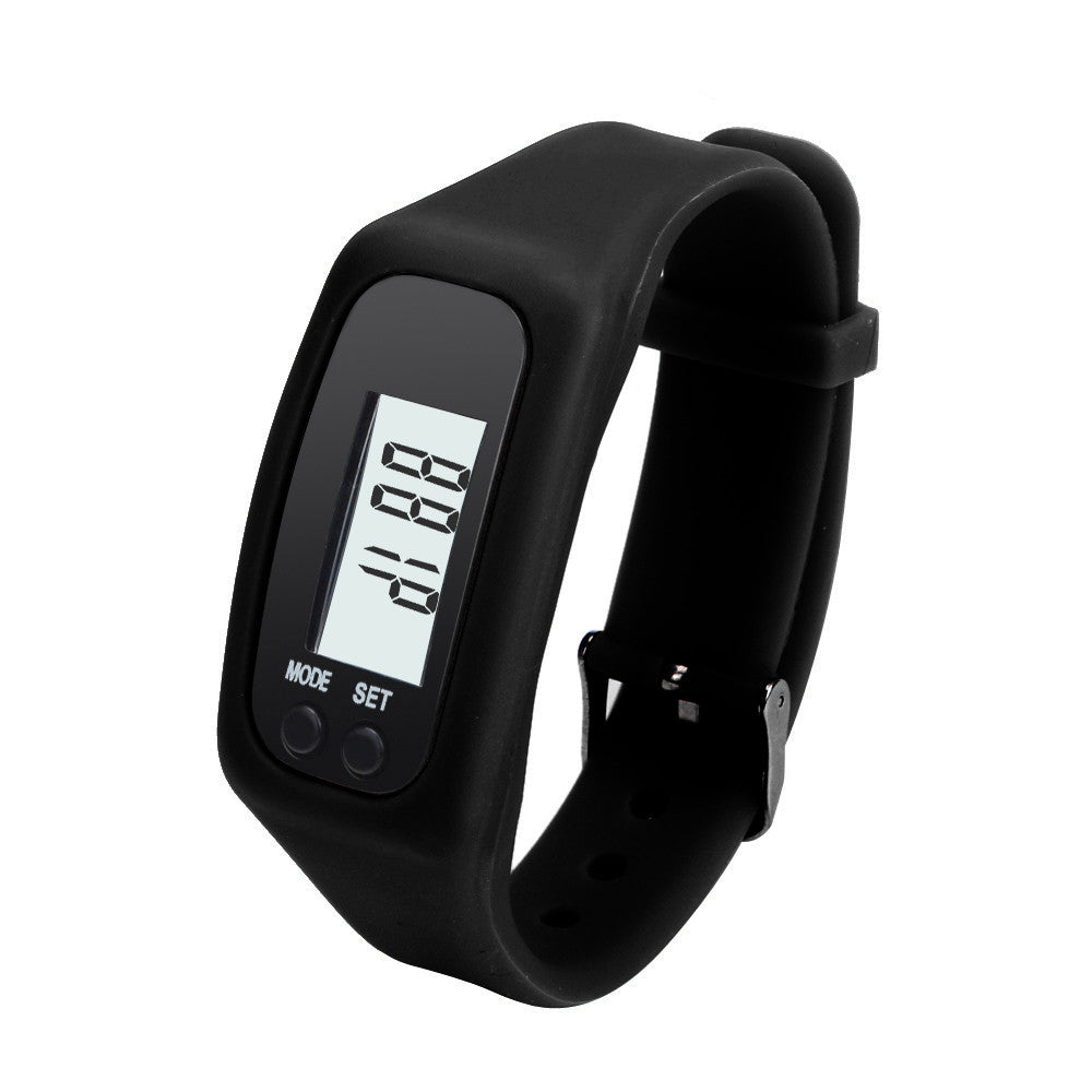 Digital LCD Watch Women Men Pedometer Run Step Walking Distance Sport Montre Calorie Counter Watch Hour CF