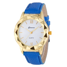 Gemstone Luxury Watches Women Gold Bracelet Watch Dress PU Leather Electronic Quartz Clock Montre Mujer CF