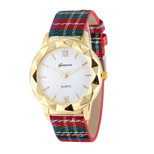 Gemstone Luxury Watches Women Gold Bracelet Watch Dress PU Leather Electronic Quartz Clock Montre Mujer CF