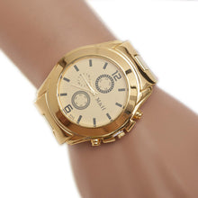 Gold Relogio Luxury Casual Men Watches Analog Military Sports Quartz Clock Wristwatches Masculino Montre Homme Hour CF