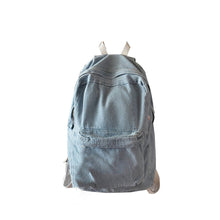 Denim Travel Backpack Bags School bag for Teenagers Casual Retro Women Men Rucksack CF