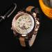 Men Watches Top Luxury Military Army Business Watch Analog Quartz PU Leather Wrist Relogio Masculino CF