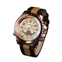 Men Watches Top Luxury Military Army Business Watch Analog Quartz PU Leather Wrist Relogio Masculino CF