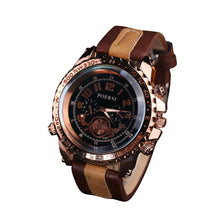 Men Watches Top Luxury Military Army Business Watch Analog Quartz PU Leather Wrist Relogio Masculino CF