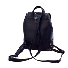 Backpack Women School Bag Rivet Travel PU Leather Rucksack Black Shoulder Bags bolsa feminina CF