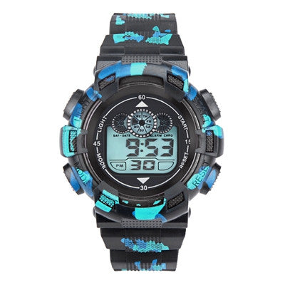 Men LED Digital Watches Alarm Date Rubber Band Military Army Top Luxury Wristwatch Relogio Masculino CF