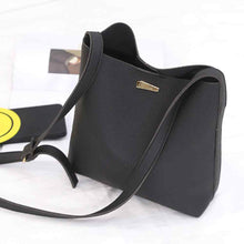 2PC Women Simple Messenger Bags PU Leather Mini Crossbody Bag bolsos femenina CF