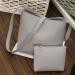 2PC Women Simple Messenger Bags PU Leather Mini Crossbody Bag bolsos femenina CF