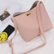 2PC Women Simple Messenger Bags PU Leather Mini Crossbody Bag bolsos femenina CF