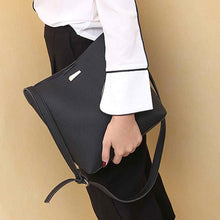 2PC Women Simple Messenger Bags PU Leather Mini Crossbody Bag bolsos femenina CF