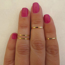 5PCS Rings Women Urban Gold Stack Plain Cute Above Knuckle Ring Band Midi Jewelry Gift Anillo Feminino CF