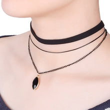 9 Pieces Chokers Women Necklace Set Stretch Velvet Classic Gothic Tattoo Black Lace Choker Jewelry Gift CF