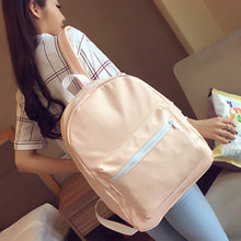 Backpack Girls Boys PU Leather School Bag Travel Satchel Women Shoulder School Bags bolsa feminina CF