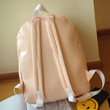 Backpack Girls Boys PU Leather School Bag Travel Satchel Women Shoulder School Bags bolsa feminina CF